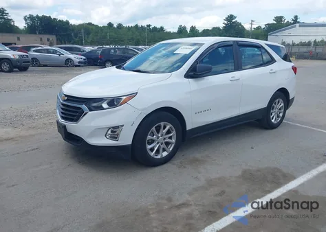 2020 Chevrolet Equinox Fwd Ls из США, поврежденный, VIN 3GNAXHEV5LS715718